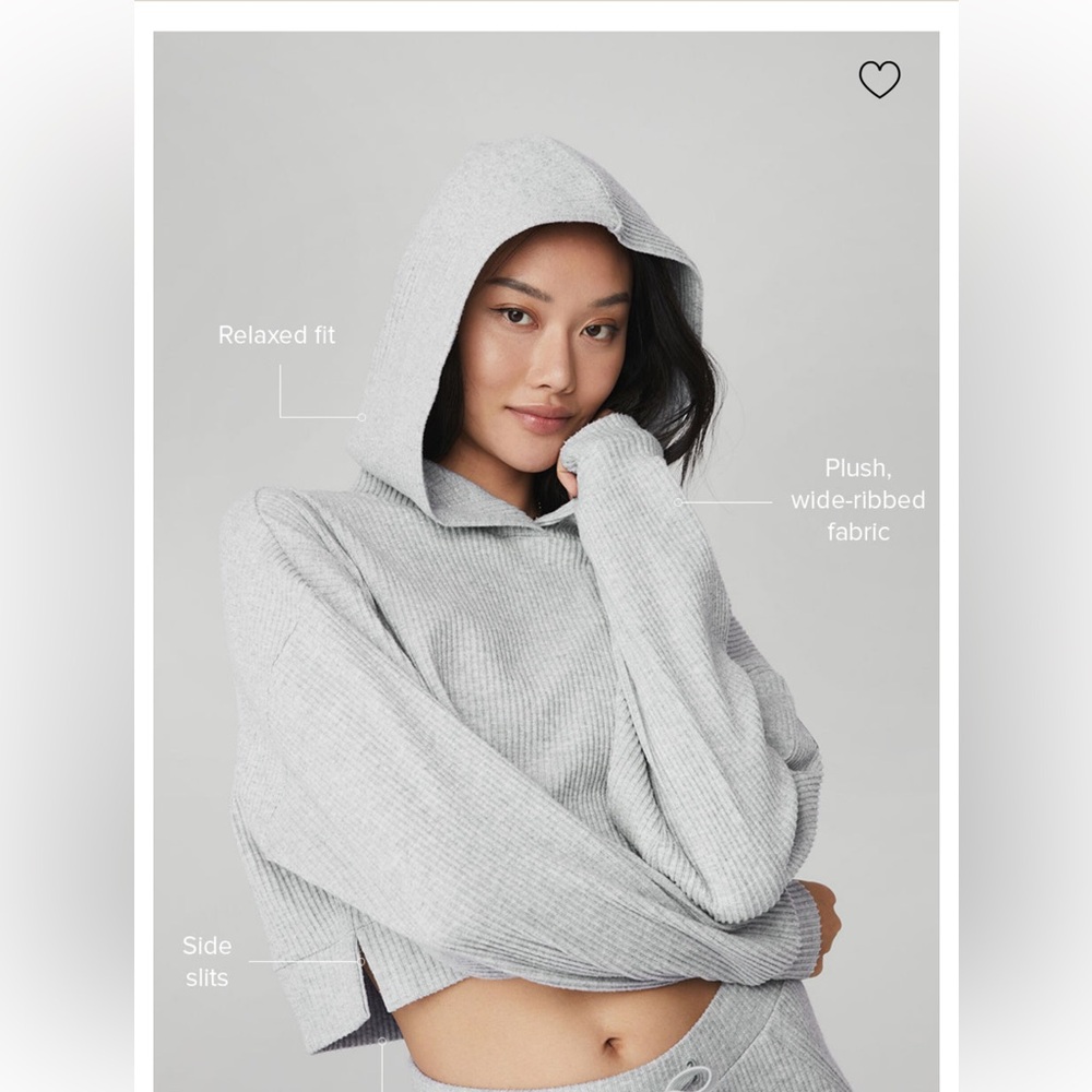 ALO Muse hoodie -Grey